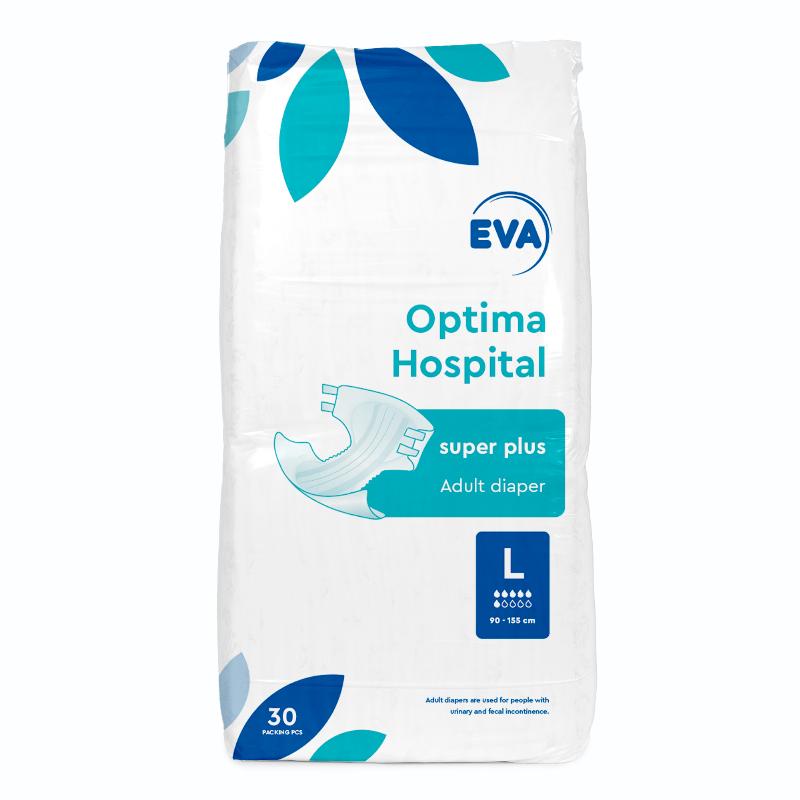Підгузки для дорослих EVA optima hospital super plus, розмір L